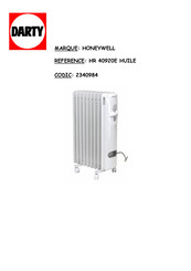Honeywell HR-40920FE Mode D'emploi