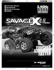 HPI Racing SAVAGE X 4.6 Manuel De Montage