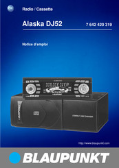 Blaupunkt Alaska DJ52 Notice D'emploi