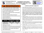 Cequent Performance Products CQT24933 Instructions D'installation