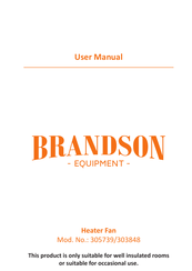 Brandson Equipment 303848 Mode D'emploi