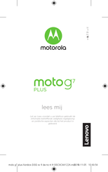 Motorola Moto G7 Plus Mode D'emploi