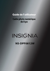 Insignia NS-DPF0812W Guide De L'utilisateur