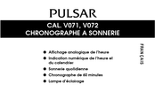 Pulsar V072 Mode D'emploi