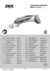 Skil 2900 Instructions