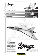 protech Mirage 2000-5 Notice De Montage