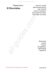 Electrolux EUN12510 Notice D'utilisation