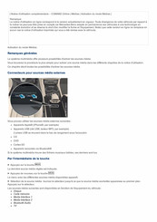 Mercedes-Benz COMAND Online Notice D'utilisation Complémentaire