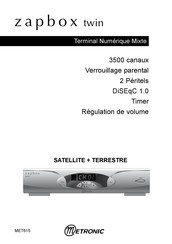 Metronic zapbox twin Manuel