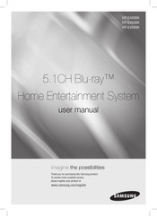 Samsung HT-E4500K Guide D'utilisation