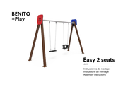 BENITO Play Easy 2 seats Instructions De Montage