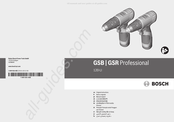 Bosch GDR Professional 120-LI Notice Originale