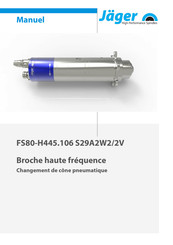 Jager FS80-H445.106 S29A2W2/2V Manuel