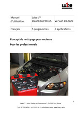 Lube1 CleanControl LC5 Manuel D'utilisation