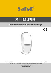 Satel SLIM-PIR Mode D'emploi