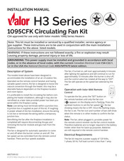 Valor H3 Manuel D'installation