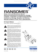 Textron Ransomes 930325 Manuel De Maintenance