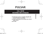 Pulsar NH38 Mode D'emploi