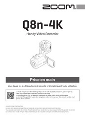 Zoom Q8n-4K Mode D'emploi