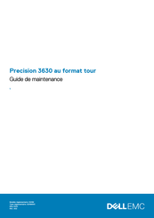 Dell EMC Precision 3630 Guide De Maintenance