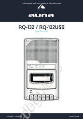 auna RQ-132USB Mode D'emploi