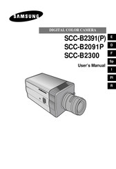 Samsung SCC-B2391 Instructions