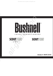 Bushnell SCOUT 1000 Mode D'emploi