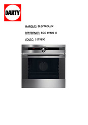 Electrolux EOC 69400 X Notice D'utilisation