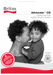 Britax Advocate CS Guide De L'utilisateur