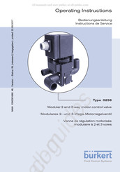 Burkert 0258 Instructions De Service