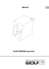 Richard Wolf FLUID CONTROL Lap 2216 Manuel