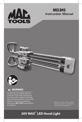 MAC TOOLS MCL045 Manuel D'instructions