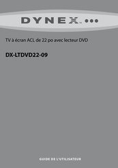 Dynex DX-LTDVD22-09 Guide De L'utilisateur