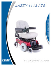 Pride Mobility Products JAZZY 1113 ATS Manuel De L'utilisateur