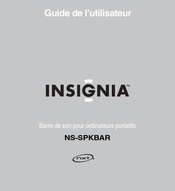 Insignia NS-SPKBAR Guide De L'utilisateur
