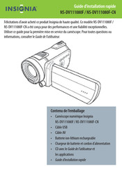 Insignia NS-DV111080F-CN Guide D'installation Rapide