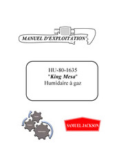 Samuel Jackson HU-80-1635 Manuel D'exploitation