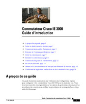 Cisco IE 3000 Guide D'introduction