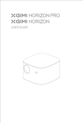 XGIMI Horizon Pro Mode D'emploi