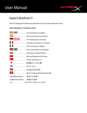 HyperX QuadCast S Mode D'emploi