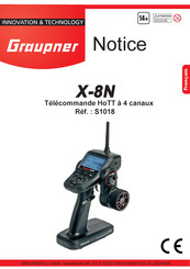 GRAUPNER X-8N Notice