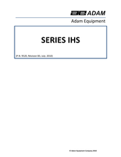 Adam IHS-1 Mode D'emploi
