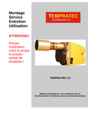 TEMPRATEC C1 Utilisation