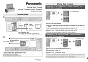 Panasonic SC-HTB580 Guide De Configuration Rapide