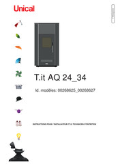 Unical T.it AQ 24 Instructions Pour L'installateur