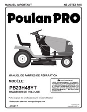 Poulan Pro PB23H48YT Mode D'emploi