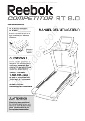 Reebok COMPETITOR RT 8.0 RBTL89010.0 Manuel De L'utilisateur