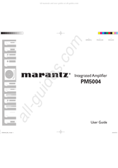 Marantz PM5004 Mode D'emploi