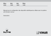 Vimar by-me Arke 19493 Instructions
