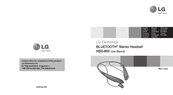 LG Electronics HBS-800 Guide De L'utilisateur